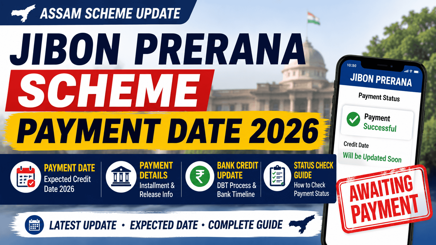 Jibon Prerana Scheme payment date 2026 Assam latest update